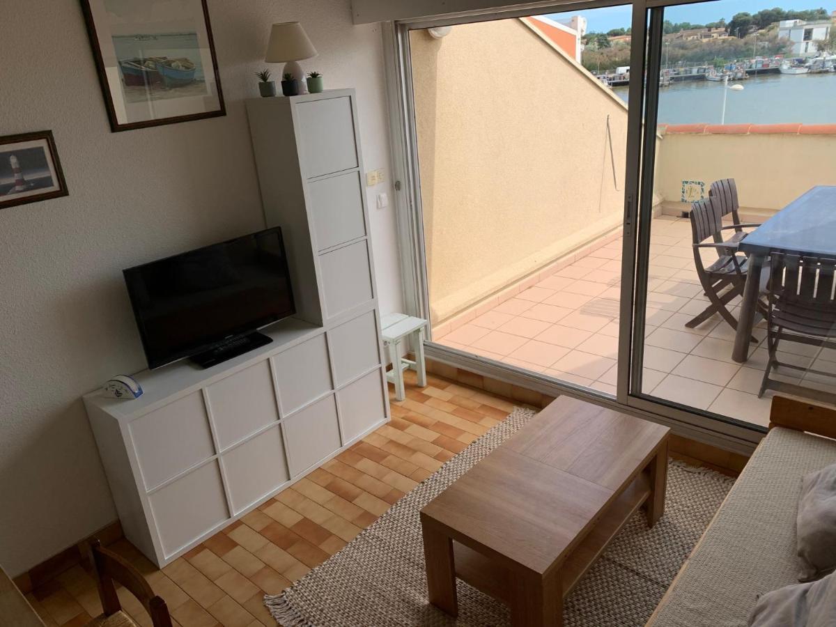 Appartement Calme Vue Sur L'Herault Et La Mer Agde Exterior foto